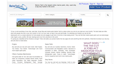Desktop Screenshot of marineyard.com