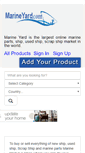 Mobile Screenshot of marineyard.com